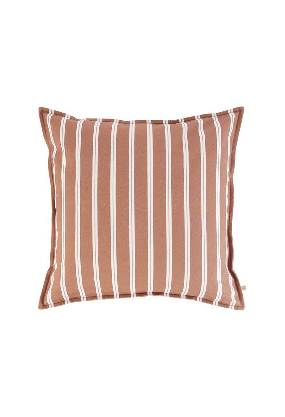 CUSHION COVER 50X50 CM  NOISETTE STRIPES