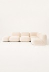 GASTON THE CORNER SOFA 4 PLACES  WITH LOUNGE CHAIR