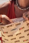 POUCH WITH HANDLE  LOVE