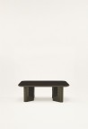 TABLE BASSE THELMA  BOIS LAQUÉ KAKI