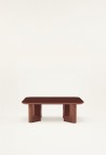 THELMA THE COFFEE TABLE  CRANBERRY LACQUER