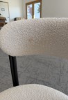 COLOMBE CHAIR  ACIER NOIR