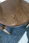 LOUISON CHAIR  TEAK FINISH
