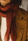 Wool Scarf Burgundy
