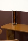 BUREAU GASPARD  BOIS LAQUÉ CARAMEL