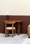 BUREAU GASPARD  BOIS LAQUÉ CARAMEL