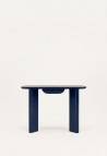 GASPARD DESK  BLUE LACQUERED WOOD