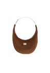 NEW B BAG  VELVET CAMEL