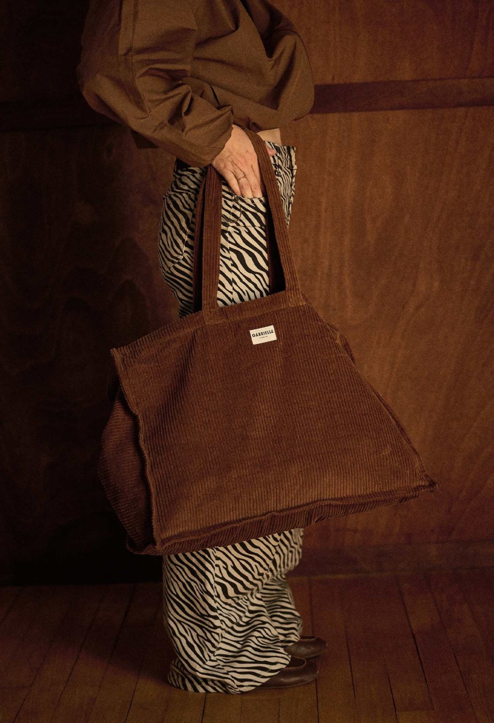 WEEK-END BAG  VELVET CAMEL