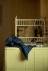 DISHCLOTH  VICHY MARINE LINEN