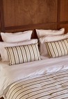 HOUSSE DE COUSSIN 40X65 CM  RAYURES TUILERIES