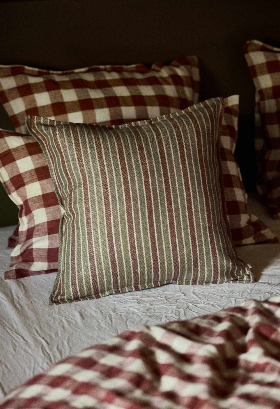 HOUSSE DE COUSSIN 50X50 CM  RAYURES MONTMARTRE