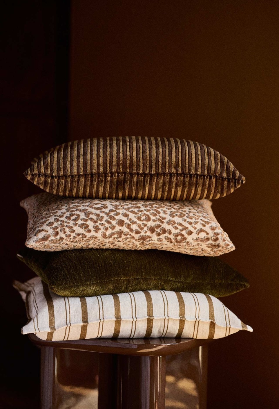 HOUSSE DE COUSSIN 30X50 CM  RAYURES MARAIS