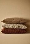 OUTDOOR CUSHION COVER 30X50 CM  TERRACOTTA STRIPES