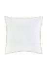 PILLOWCASE  COTTON BAMBOO KAKI PIPING