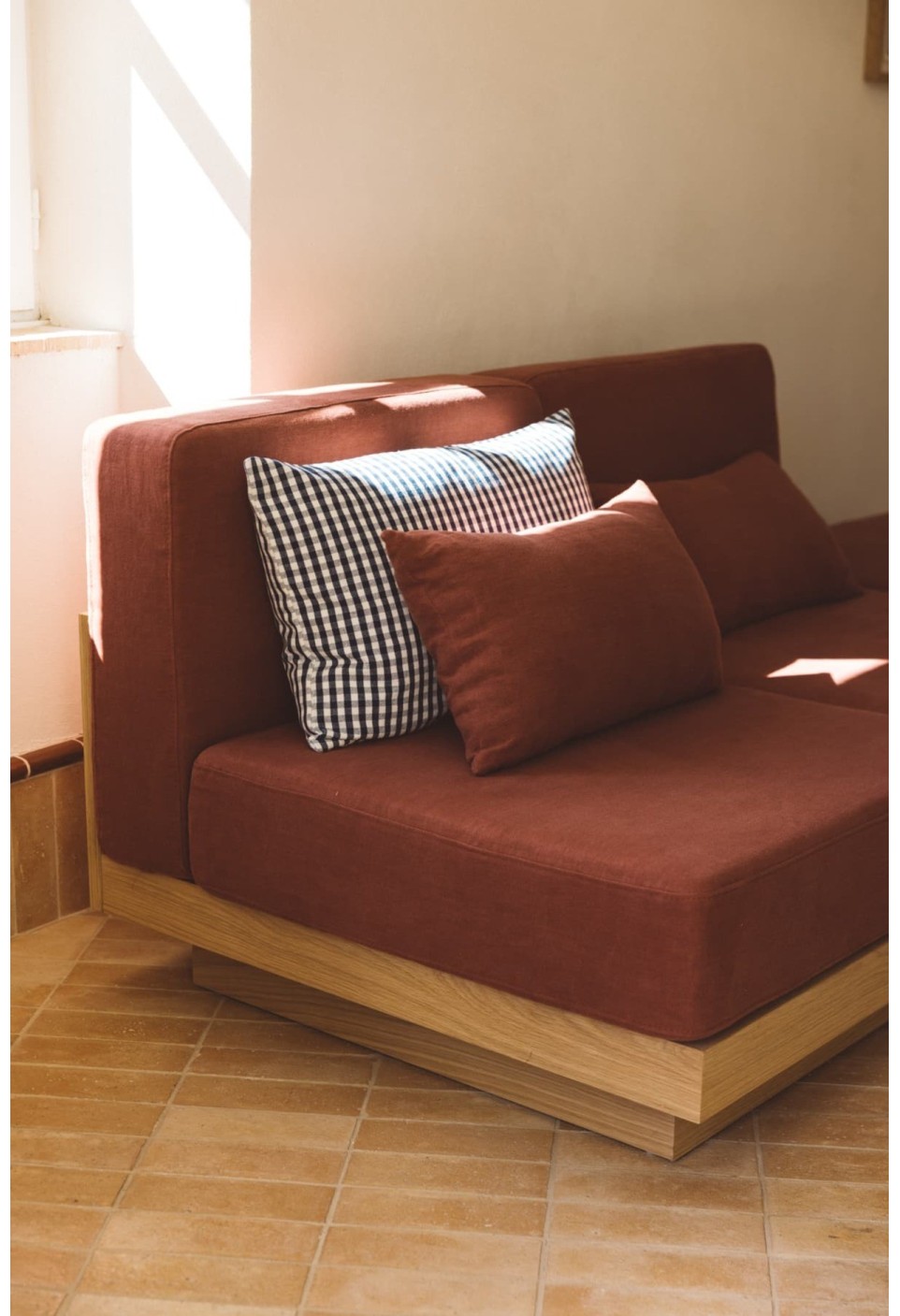 SAMPLE LINEN BORDEAUX