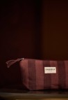 COTTON BEAUTY POUCH  RAYURES SAINT-HONORÉ