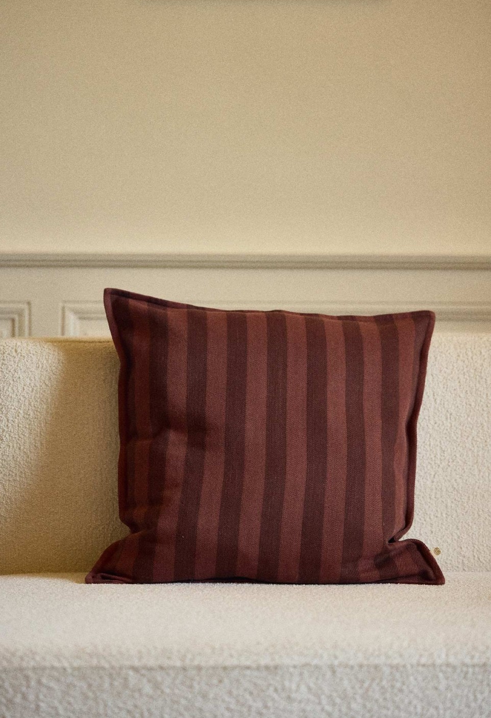 CUSHION COVER 50X50 CM  RAYURES SAINT-HONORÉ
