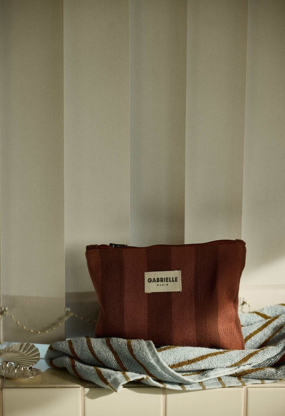 PETITE POCHETTE  RAYURES SAINT-HONORÉ