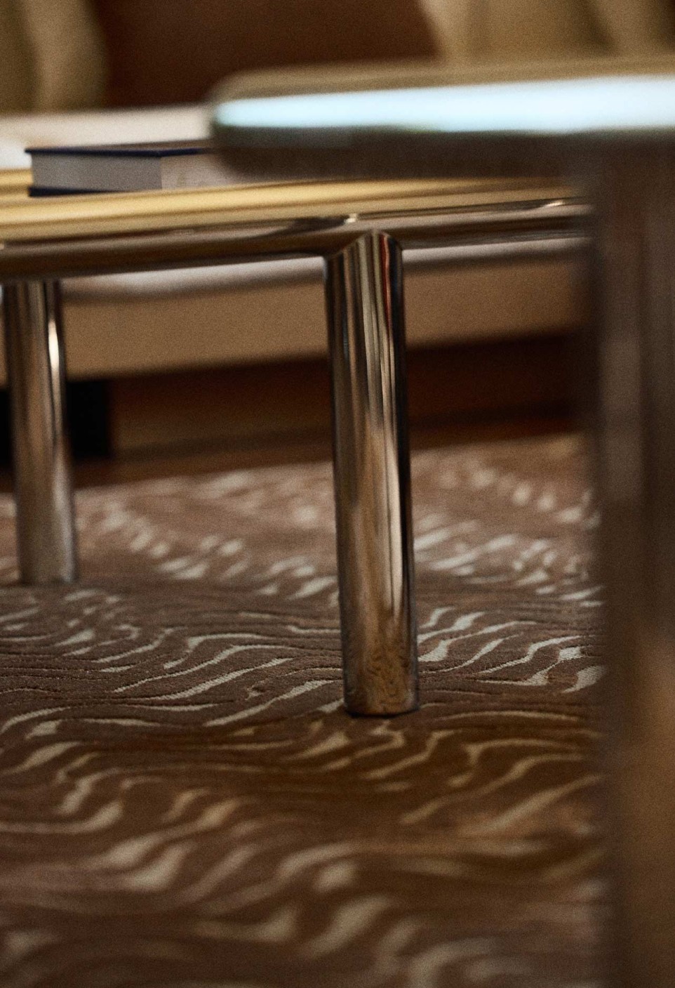 TAPIS ODEON  BRUN