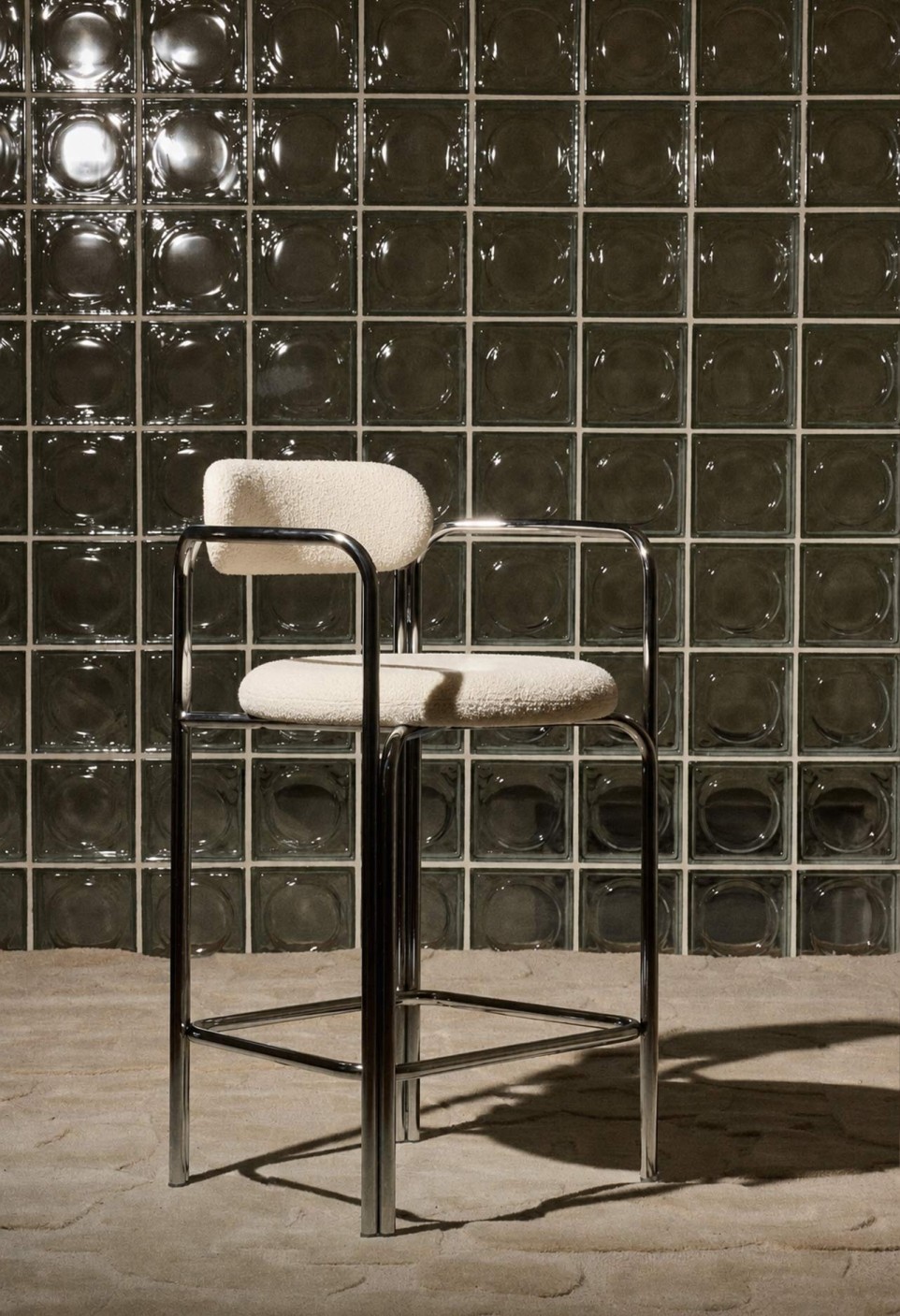 CAMILLE CHAIR  CHROME STEEL