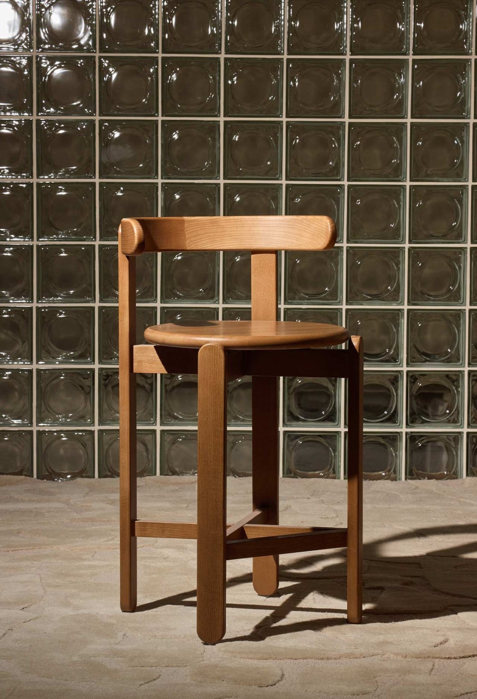 CHAISE DE BAR ROMANE  FINITION TECK
