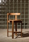 CHAISE DE BAR ROMANE  FINITION TECK