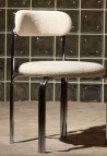 VIOLETTE CHAIR  CHROME STEEL