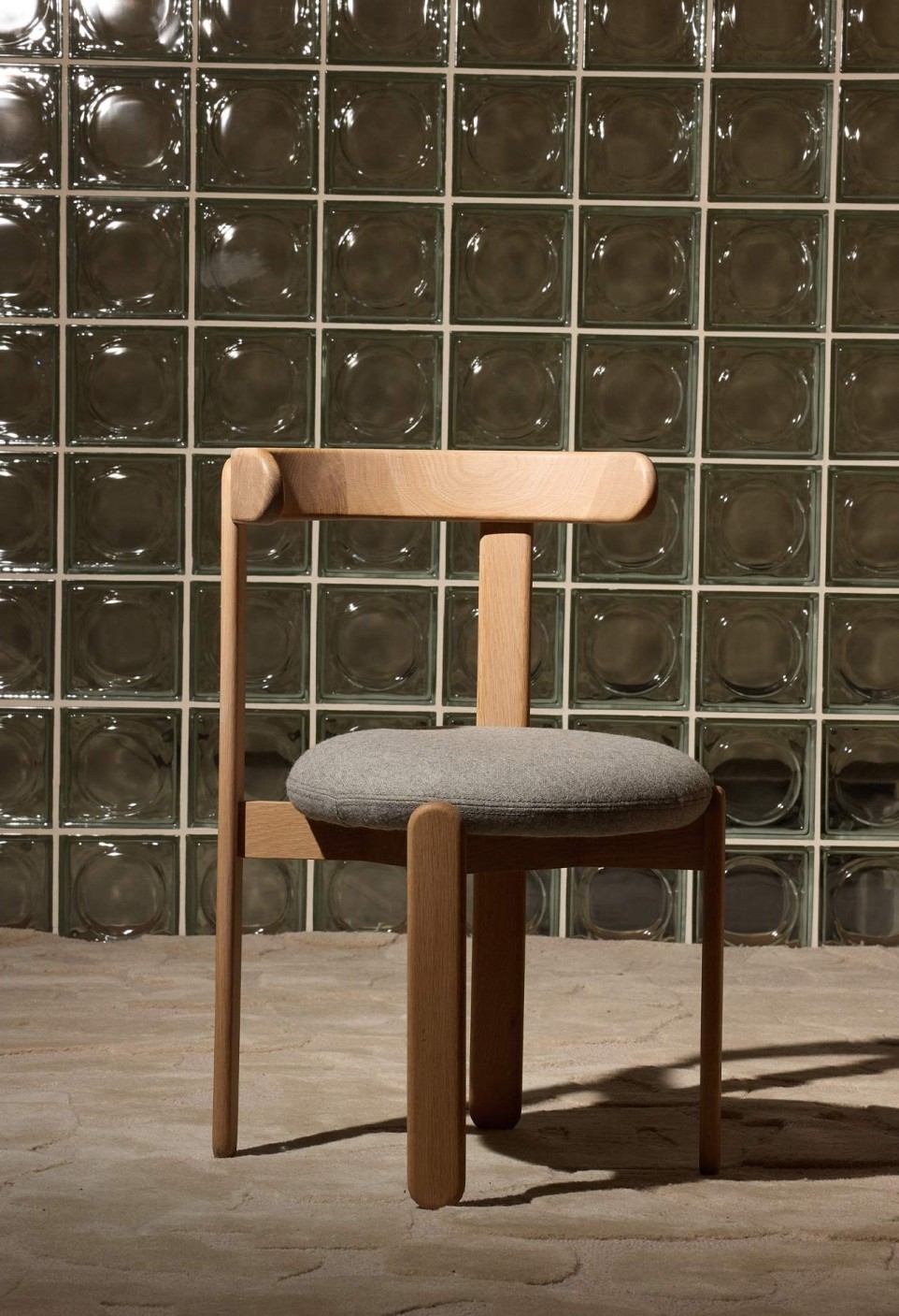 CHAISE LILAS  FRÊNE NATUREL