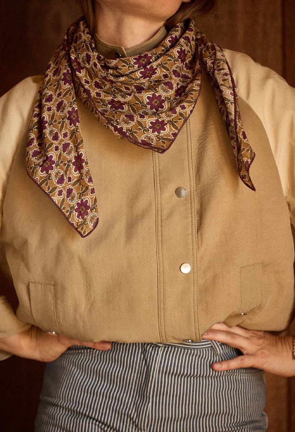 FOULARD  BIJOU TOPAZE