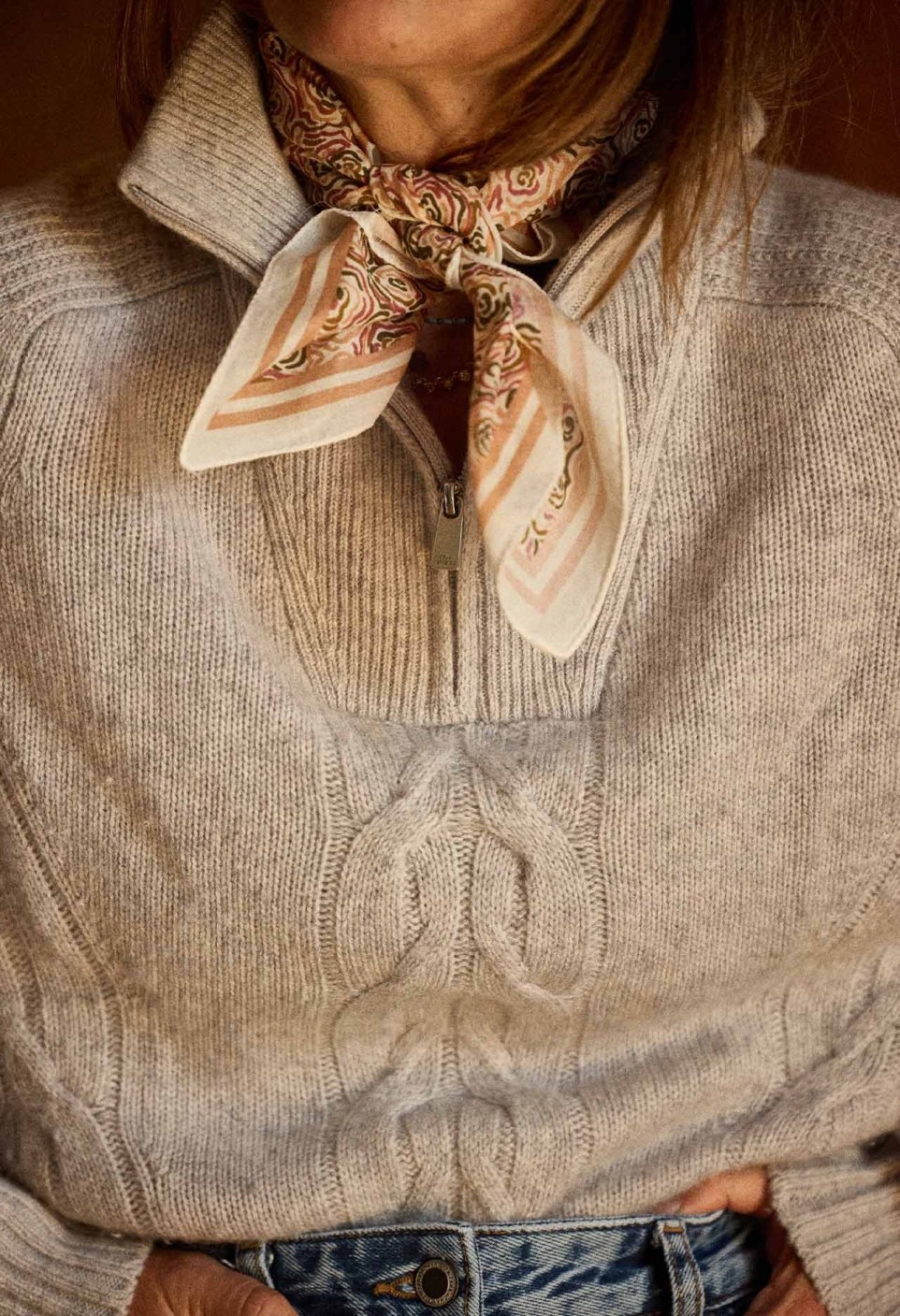 SMALL SCARF  PORTOFINO ROSE_MARKETPLACE