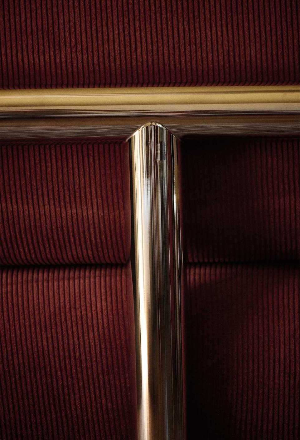 FAUTEUIL CLAUDE 70  INOX POLI VELOURS JASPE