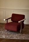70 CLAUDE ARMCHAIR  POLISHED STAINLESS STEEL
