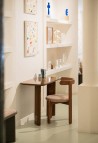 BUREAU GASPARD  BOIS LAQUÉ CARAMEL