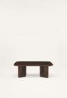 TABLE BASSE THELMA  BOIS LAQUÉ SPECULOOS