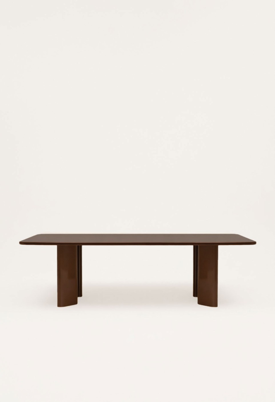 TABLE À MANGER RECTANGULAIRE VICTOIRE  BOIS LAQUÉ SPECULOOS