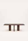 TABLE À MANGER RECTANGULAIRE JOE  BOIS LAQUÉ SPECULOOS