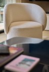 AUGUSTE ARMCHAIR  BOUCLETTE CRÈME