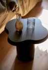 TABLE D'APPOINT MAHAUT BOIS FINITION LASURÉ NOIR  SECONDE MAIN