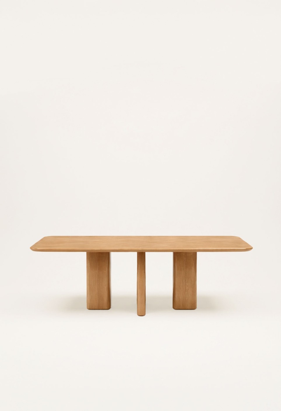TABLE À MANGER 220CM JOE BOIS FINITION NATUREL  SECONDE MAIN