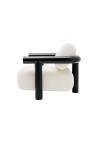 FAUTEUIL CLAUDE 100 INOX NOIR THERMOLAQUÉ  SECONDE MAIN