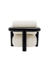 FAUTEUIL CLAUDE 100 INOX NOIR THERMOLAQUÉ  SECONDE MAIN