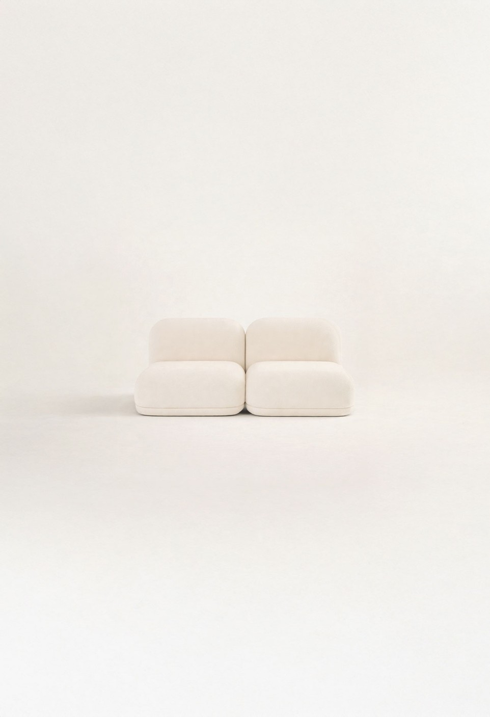 CANAPÉ GASTON 3 PLACES AVEC POUF  SECONDE MAIN