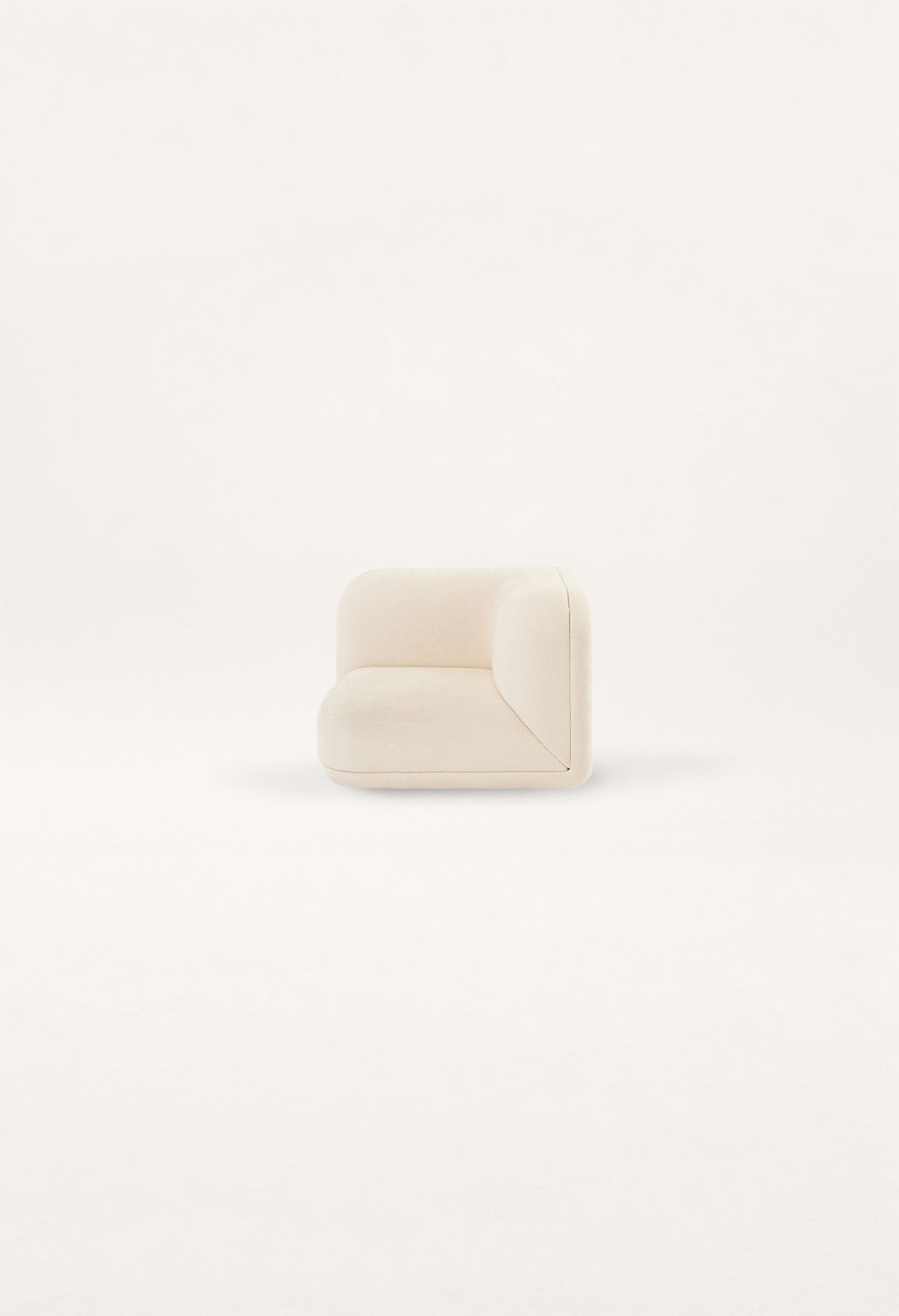 CANAPÉ GASTON 3 PLACES AVEC POUF  SECONDE MAIN