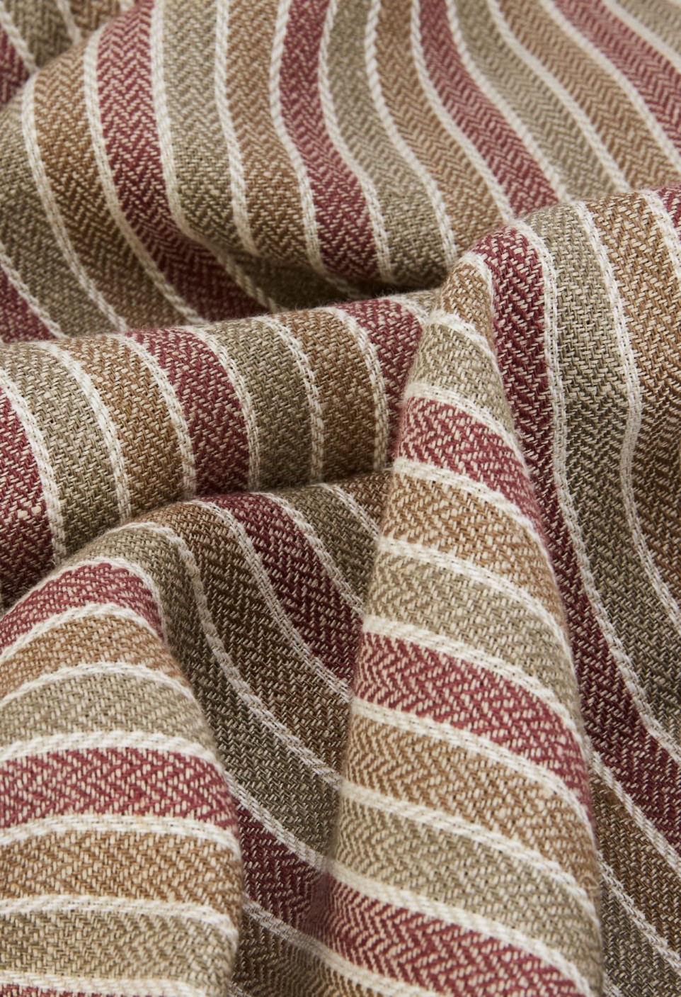 WASHED LINEN CURTAIN  RAYURES MONTMARTRE