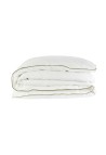 DUVET COVER  COTTON BAMBOO KAKI PIPING