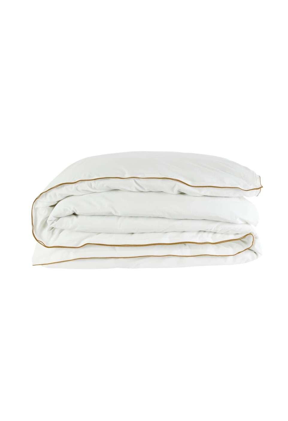DUVET COVER  COTTON BAMBOO CAMEL PIPING