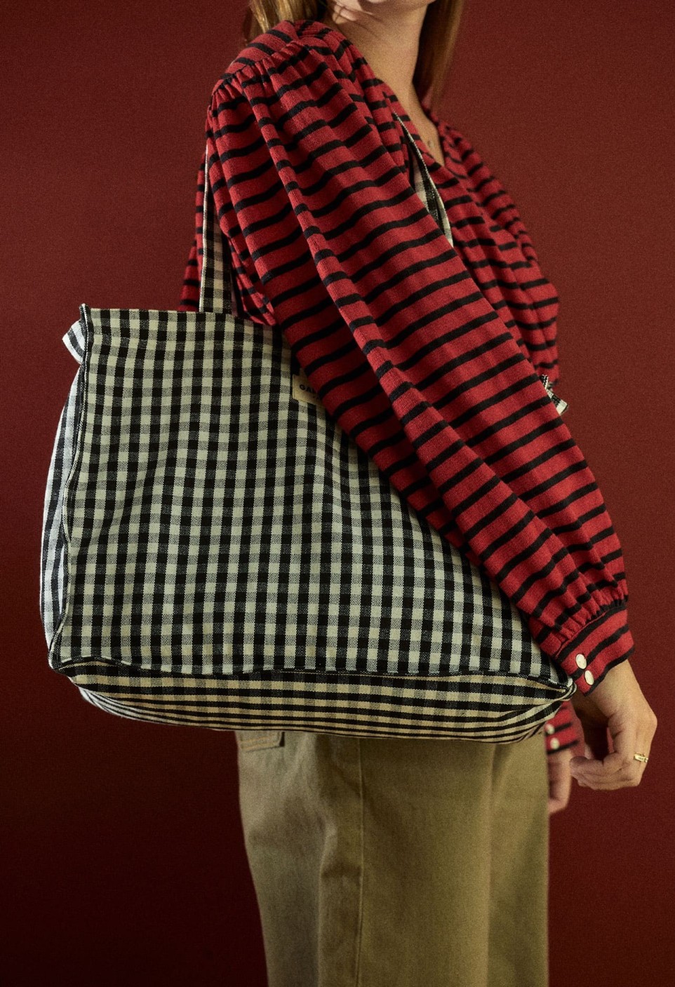 SAC 24H  VICHY BLACK