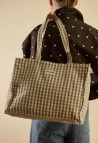 24H BAG  VICHY CAMEL