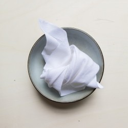 WASHED LINEN NAPKIN SNOW